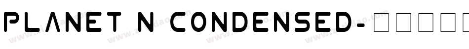 Planet N Condensed字体转换